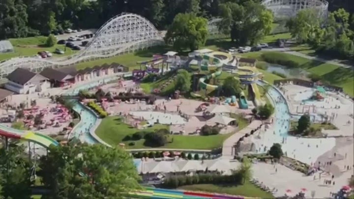 Child falls from Georgia waterslide ride at amusement park
