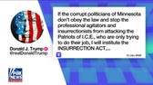 Trump floats using Insurrection Act to quell Minnesota protests