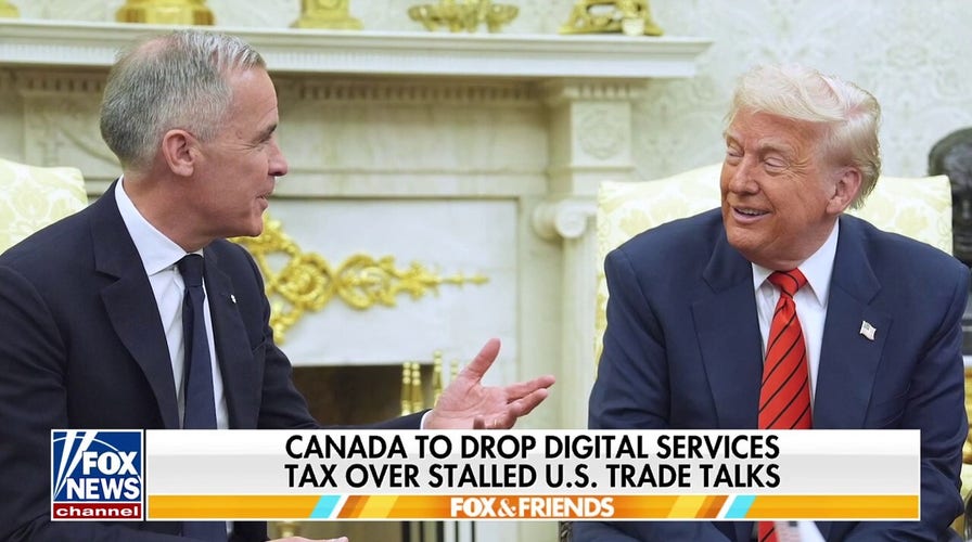 Peter Doocy: Canada just blinked in Trump's trade war 