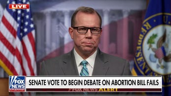 Senate abortion bill debate ended preemptively at 49-51: 'This was a show vote'