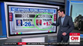 CNN data guru reveals Americans 'vastly prefer' Trump's approach to crime over Biden's