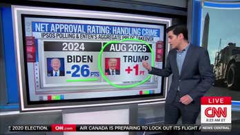 CNN data guru reveals Americans 'vastly prefer' Trump's approach to crime over Biden's