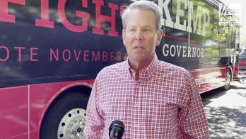 Republican Gov. Brian Kemp of Georgia says he opposes changing the name of the Atlanta Braves