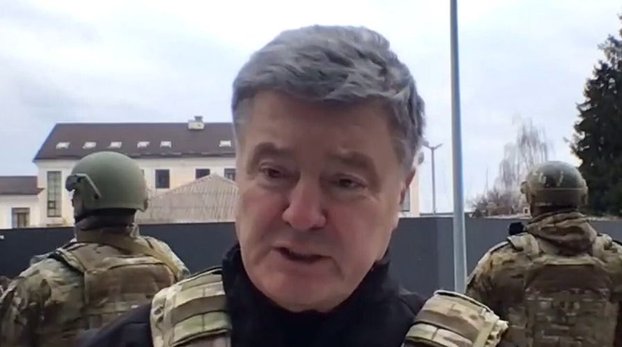 Former Ukraine President describes ‘dozens of civilians’ killed in ‘war crime’
