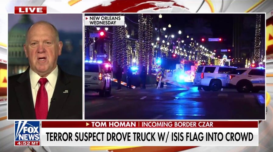 Biden admin slammed for giving an 'open invitation' to terrorism after New Orleans attack
