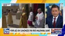 Pope Leo XIV canonizes first millennial saint