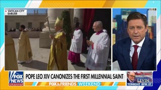 Pope Leo XIV canonizes first millennial saint