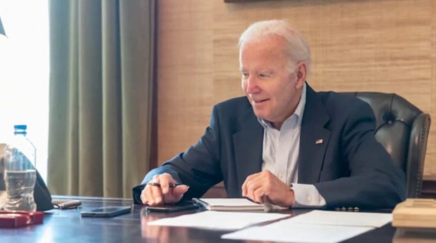 'The Five' reacts to Biden's troubling poll numbers after COVID isolation