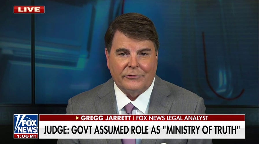 Judge ruling against the White House is an ‘important step’ in reining in government abuse of power: Gregg Jarrett