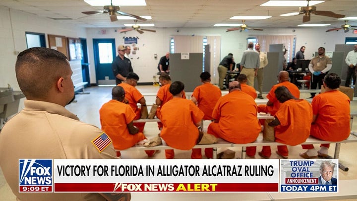 Federal appeals court blocks decision to close 'Alligator Alcatraz'