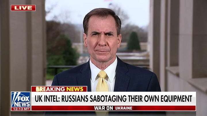 Idea of Putin not receiving full militaristic picture is 'disconcerting': John Kirby