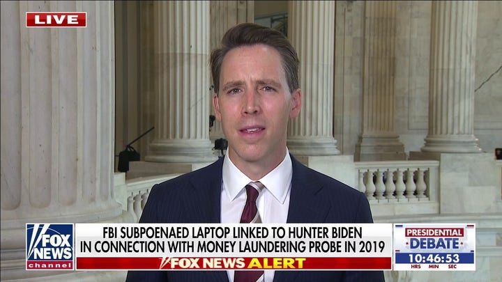 Big Tech execs 'think they'll control' Joe Biden: Sen. Hawley