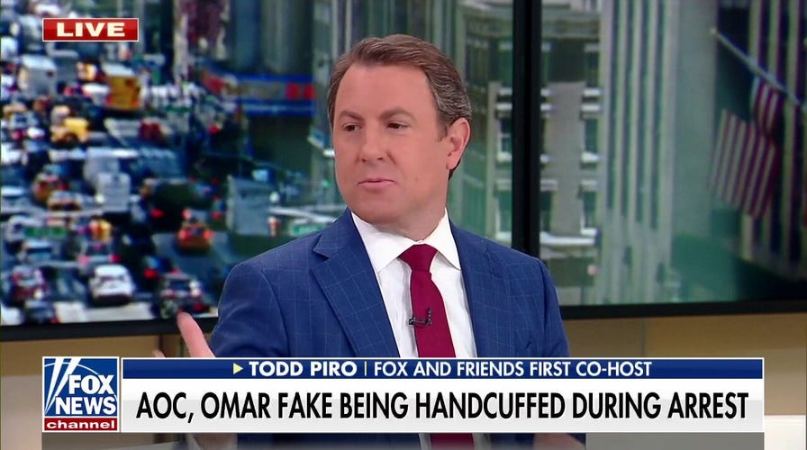 Todd Piro on AOC faking being handcuffed: 'Everything she does is for clicks'