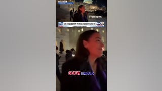 WATCH: AOC's BOLD response to taking on Vance in 2028