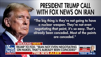 Trump says Iran is ‘not even negotiating' on nukes, has ‘already been conceded’