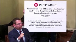 Eric Swalwell claims ICE agents are running around ‘Like masked bank robbers terrorizing women’