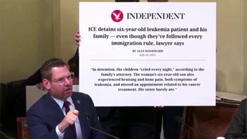 Eric Swalwell claims ICE agents are running around ‘Like masked bank robbers terrorizing women’