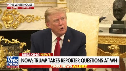 Trump on White House ballroom construction: This isn't for me, it's for future presidents