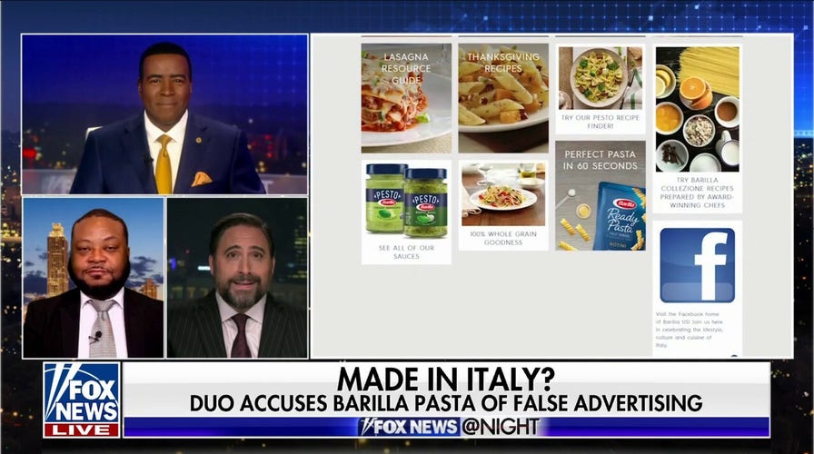 Largest pasta producer sued, alleging false 'Italian' advertising 