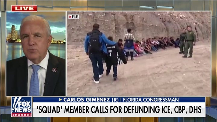 Reps. Gimenez blasts members of 'the Squad' on push for open borders: 'Ideology comes first, reality comes second'