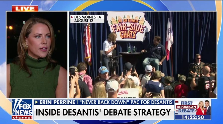 Ron DeSantis 'never backs down from a fight': Erin Perrine