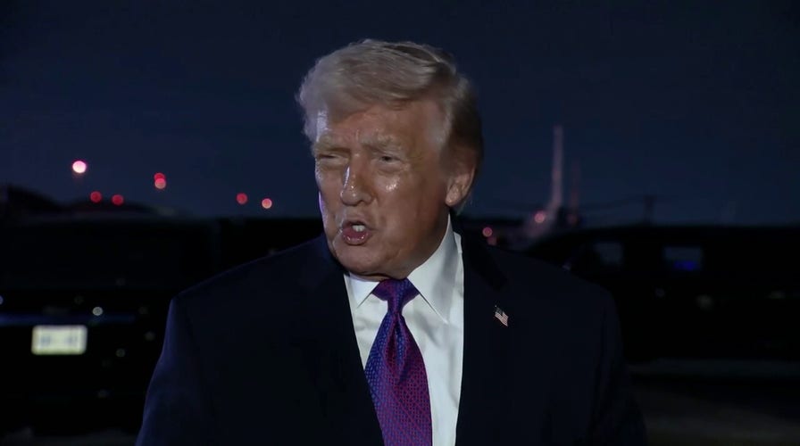 'It's already been won': President Trump lays out Iran's 'end of the line'