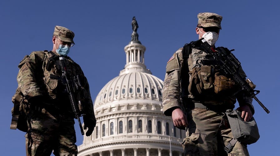 FBI vetting all 25,000 National Guard troops in Washington DC
