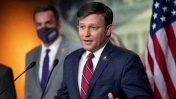 Dems label Speaker Mike Johnson as an 'election denier,' shrug off their own 2016 election claims