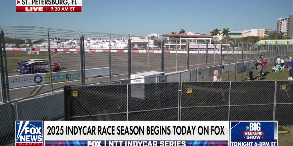 Sunny skies set the scene for first IndyCar race of 2025