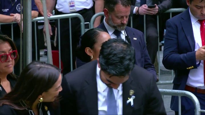 Trump calls AOC, Mamdani laughter at 9/11 ceremony 'terrible'