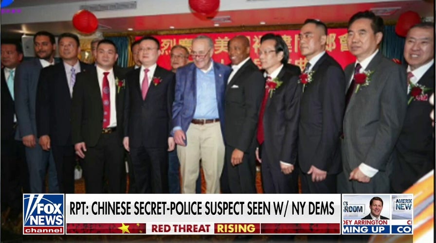 Chinese secret police station suspect pictured with NY Democrats