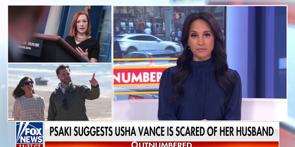 Jen Psaki torched for comments on Usha Vance: 'Classless'