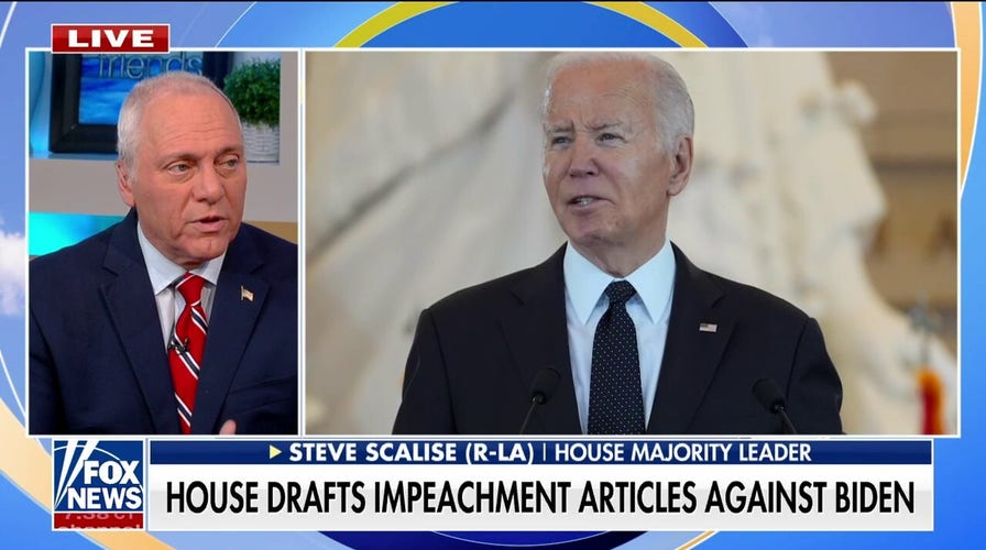 Biden is ‘continuing to cater’ to ‘far left’ wing of his party: Steve Scalise