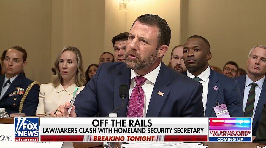 DHS Secretary Mullin clashes with Democrats during House hearing