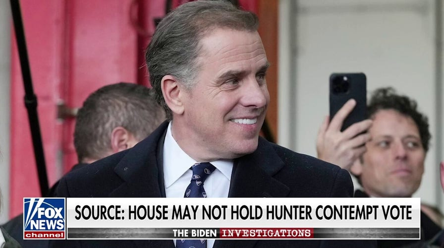 House could stand down on plan to hold Hunter Biden in contempt: Pergram