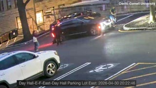 WATCH: Campus clash erupts as Cornell president accused of hitting students with car