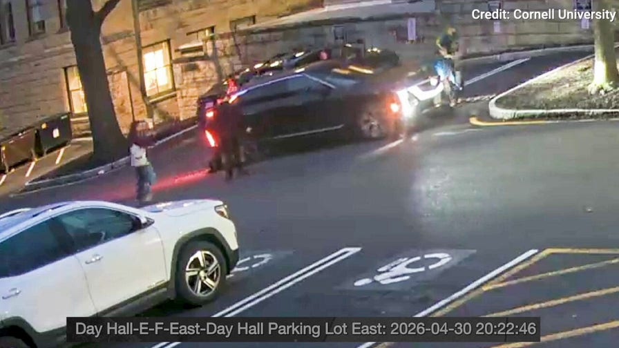 WATCH: Campus clash erupts as Cornell president accused of hitting students with car