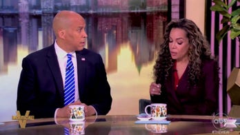 Sunny Hostin asks Sen. Cory Booker if he should replace Schumer as Democratic leader
