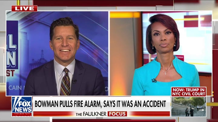 Will Cain blasts Rep. Jamaal Bowman over fire alarm excuse: 'Dumb or a liar'