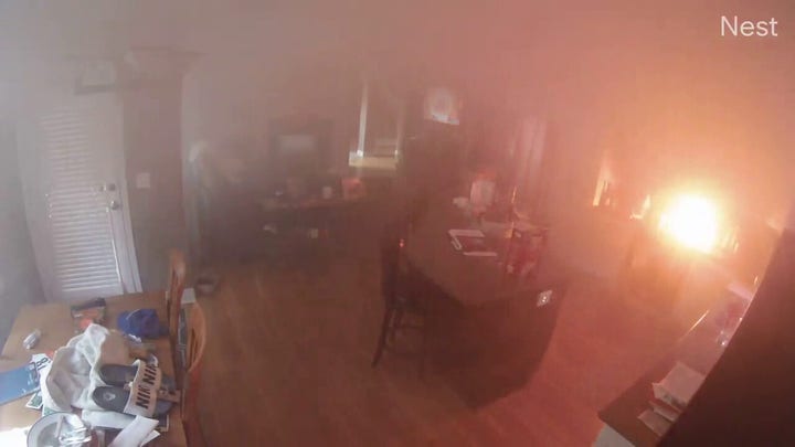 Missouri dog sets home on fire