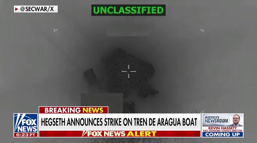 Pete Hegseth announces 6 alleged narco terrorists killed in latest boat strike