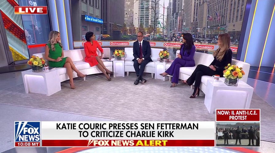 Sen. John Fetterman stuns media by refusing to bash Charlie Kirk despite Katie Couric’s ‘gotcha’ trap