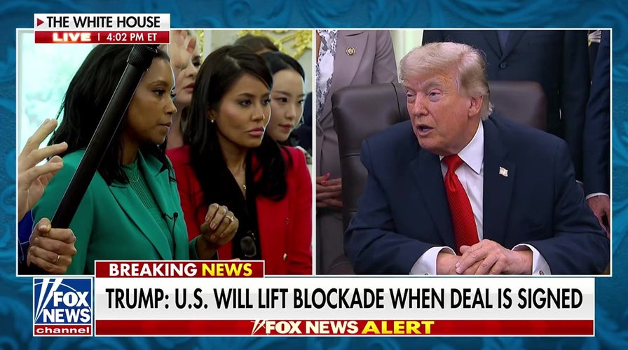 Trump: Iran has ‘taken a pounding’