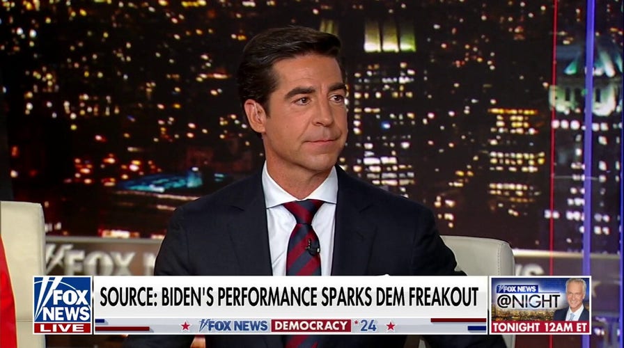 Biden 'discombobulated' at minute 13: Jesse Watters