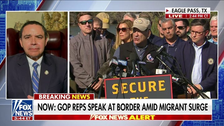 Biden has the authority to secure the border right now: Rep. Henry Cuellar
