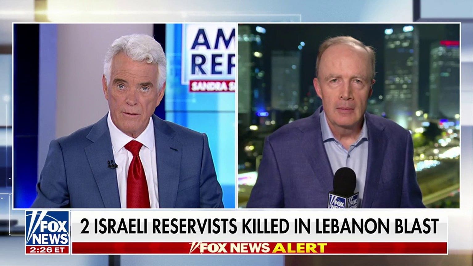 Two Israeli reservists killed in Lebanon blast