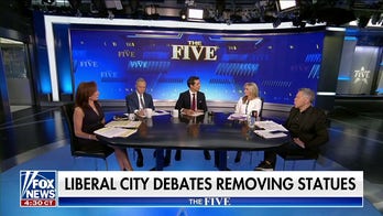 'The Five': Liberal city debates removing Washington, Columbus statues