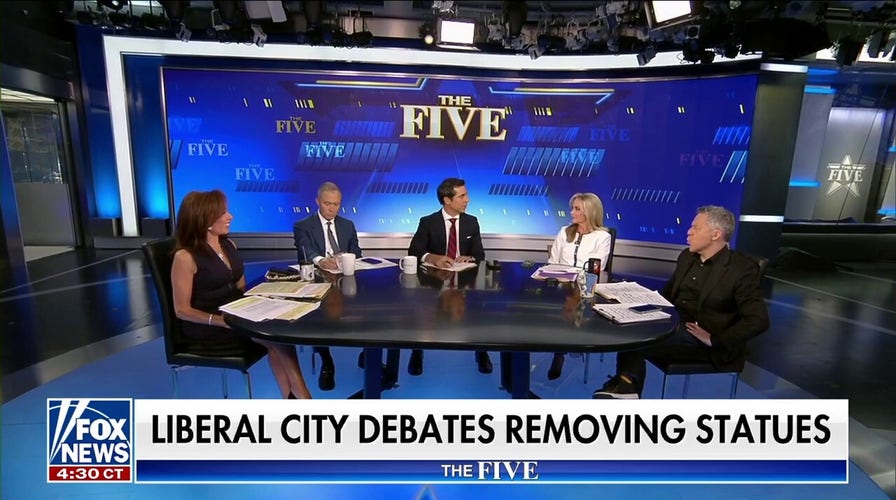 'The Five': Liberal city debates removing Washington, Columbus statues