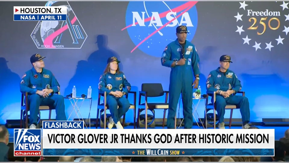 NASA astronaut describes his faith after historic Artemis II moon mission