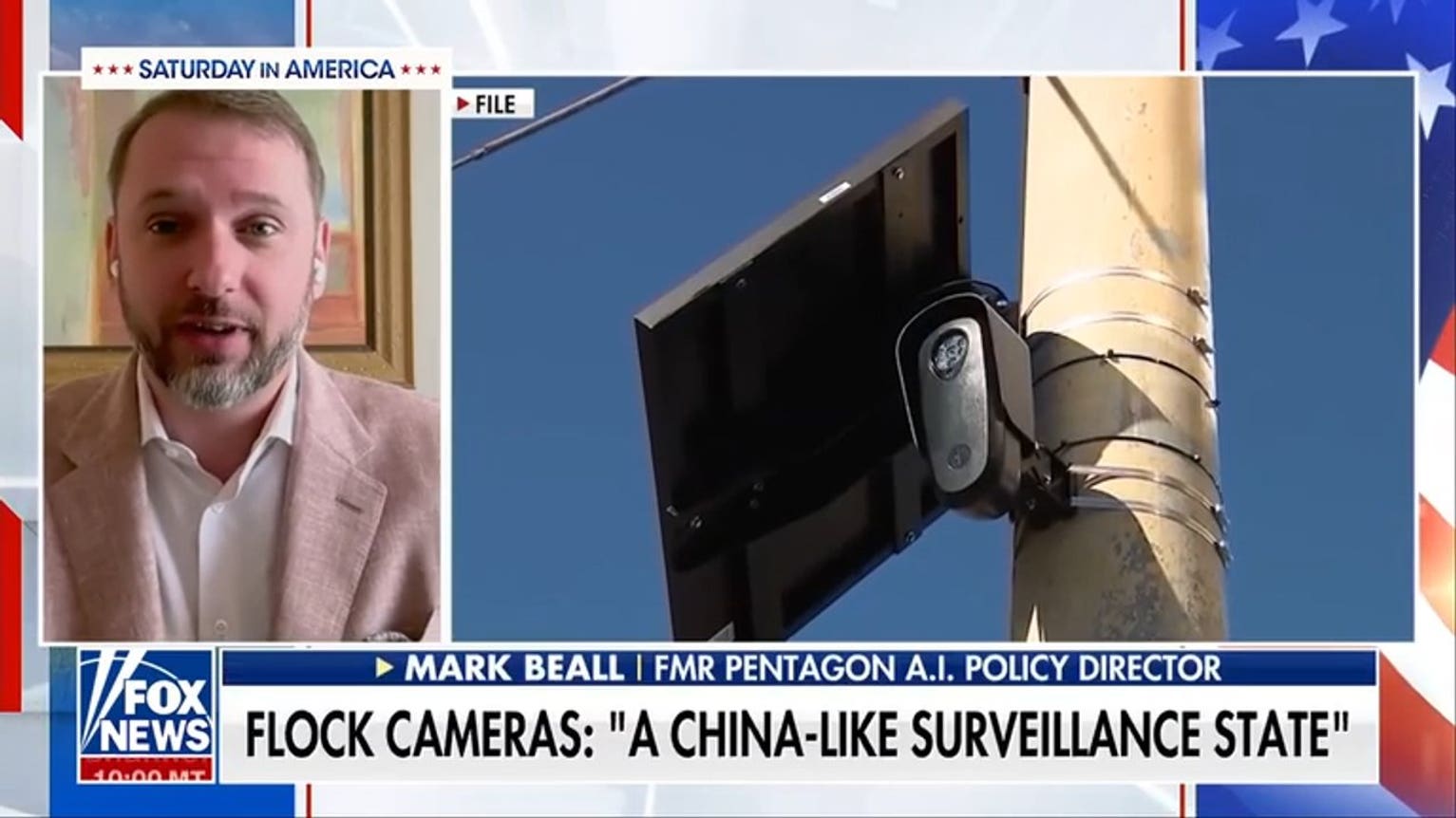 Flock cameras spark surveillance state fears as former Pentagon official warns of AI tracking